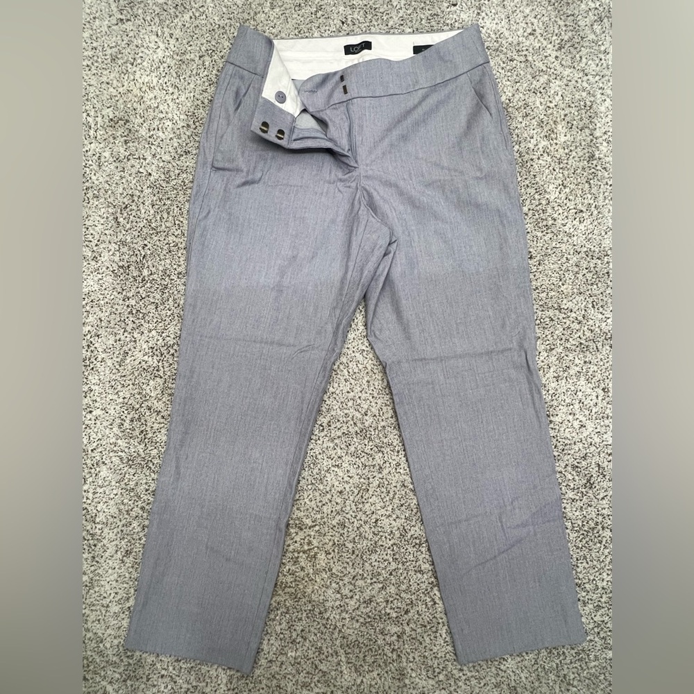 LOFT blue dress pants size 4P